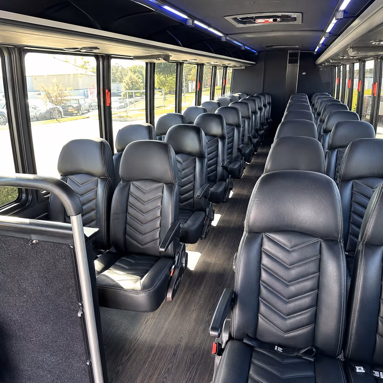 15-35 Passenger Minibus Interior
