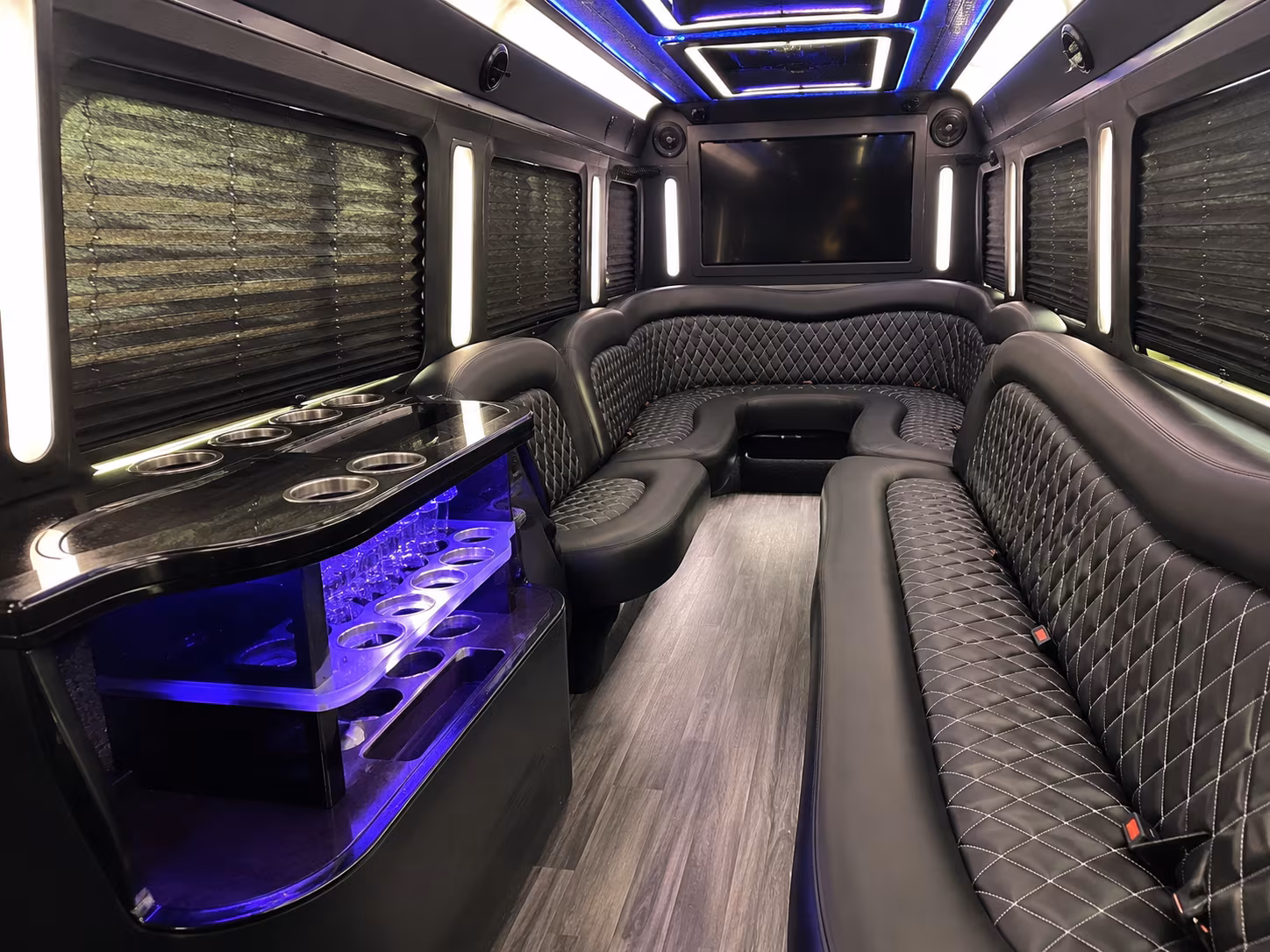Mesa Bachelor & Bachelorette Transportation party bus exterior