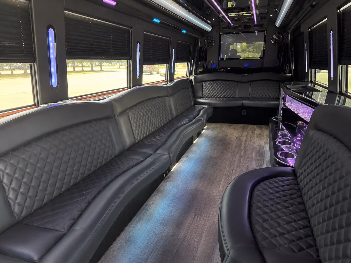 Mesa Bachelor & Bachelorette Transportation party bus exterior