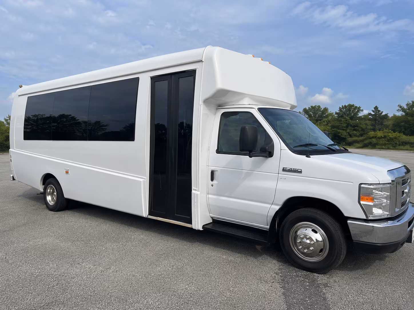 Mesa Concert & Music Festival Transportation party bus exterior