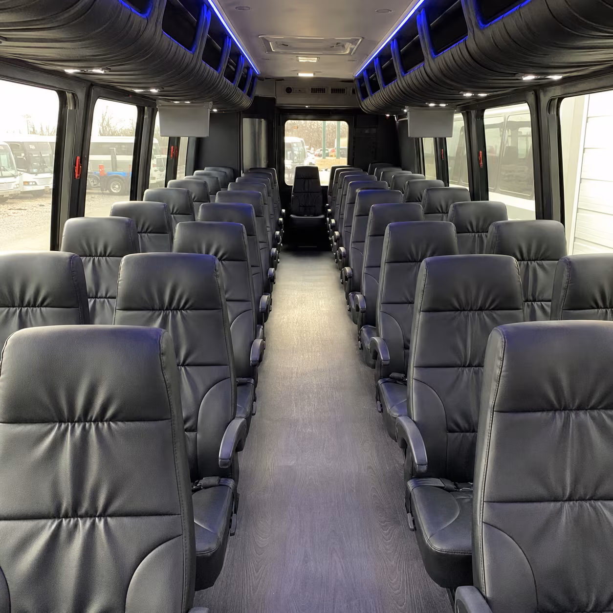 Mesa Corporate Transportation party bus exterior