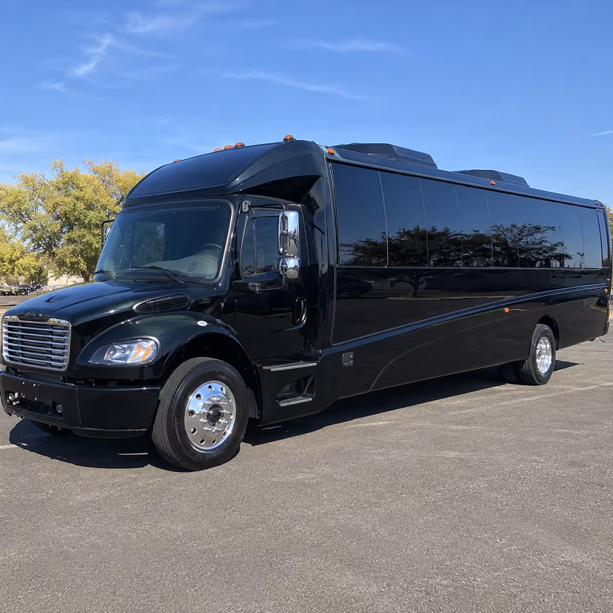 Mesa Corporate Transportation party bus exterior