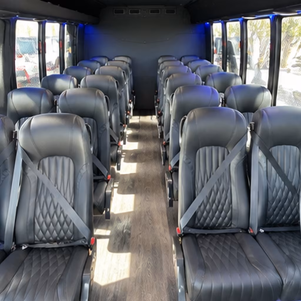 Mesa Corporate Transportation onboard seating