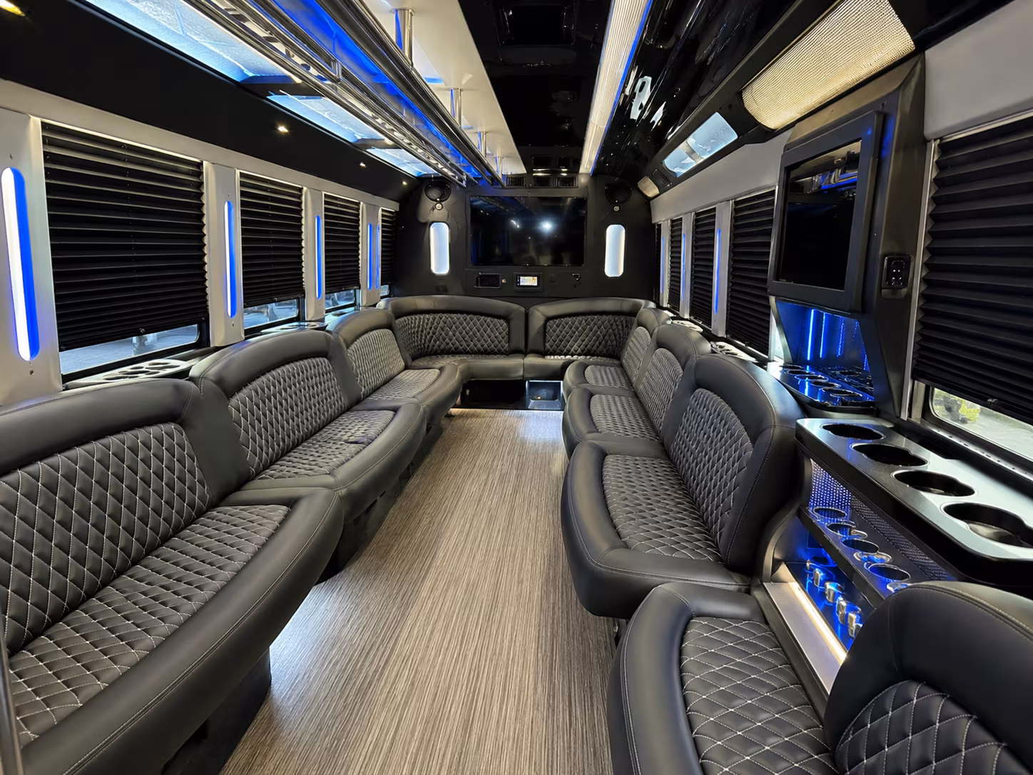 Mesa Prom & Homecoming Transportation party bus exterior