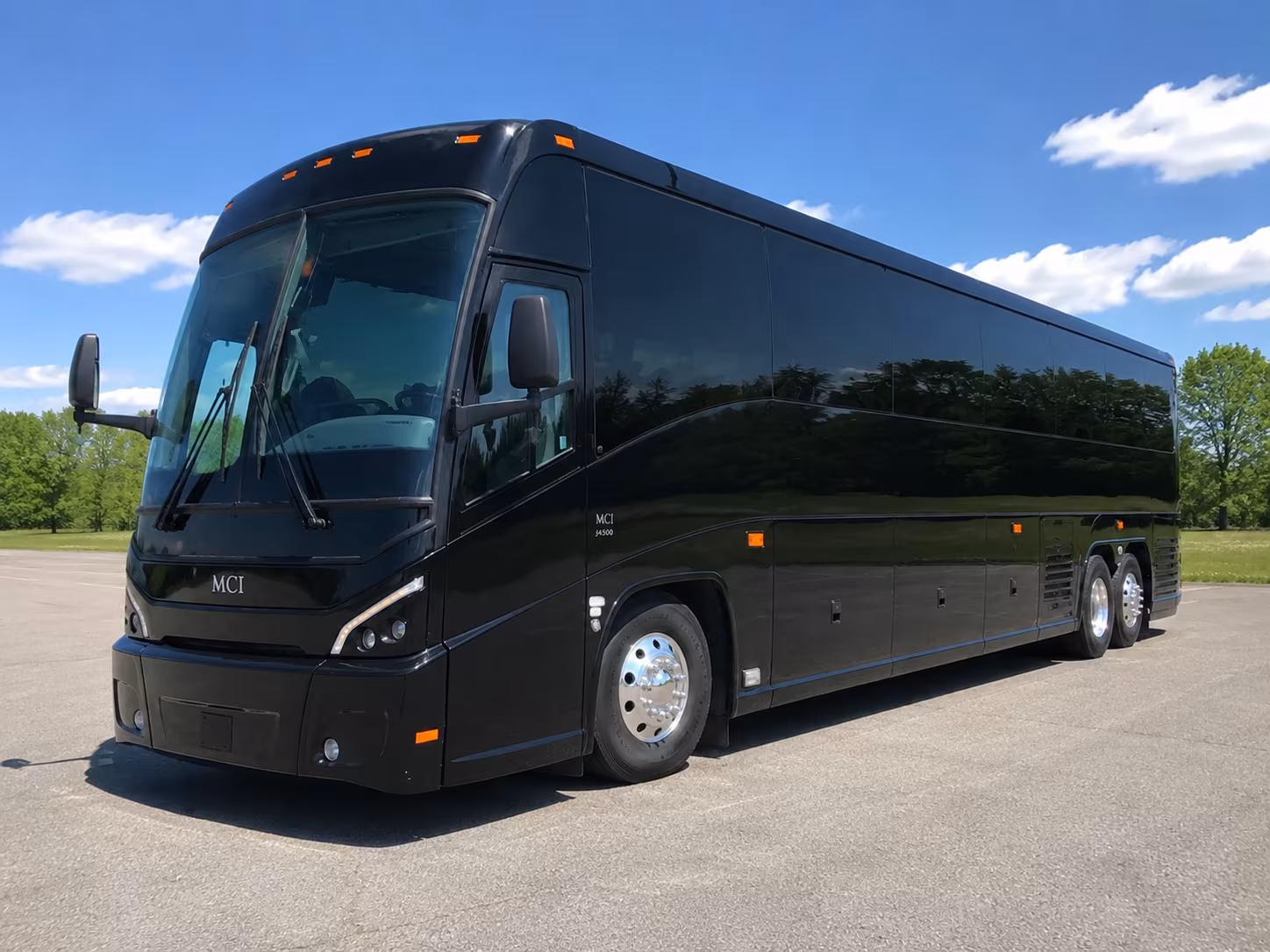 Mesa School Event Transportation party bus exterior