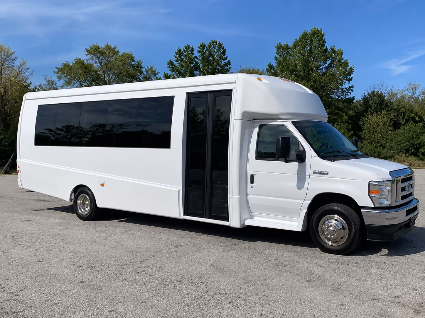 Mesa Sporting Event Transportation party bus exterior