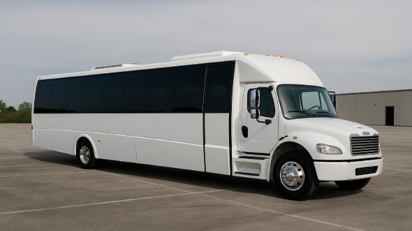 Exterior of Charter Bus Company Maricopa's 20 Passenger Party Bus in Maricopa