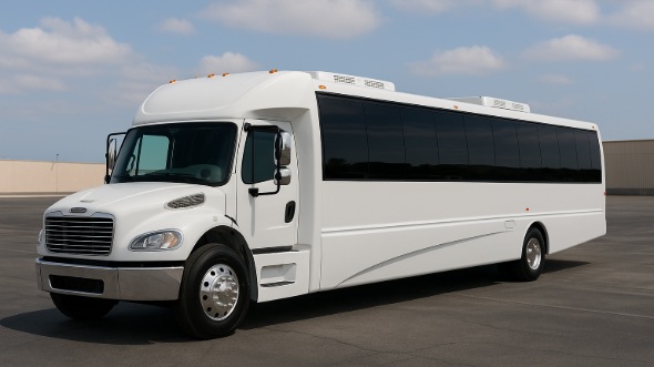 Exterior of Charter Bus Company Phoenix's 28 Passenger Party Bus in Phoenix