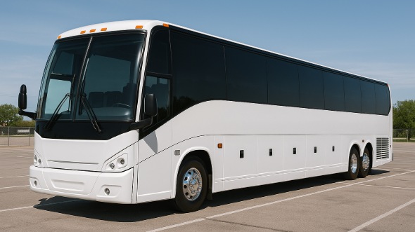 Exterior of Charter Bus Company Mesa's 44 Passenger Charter Bus in Mesa