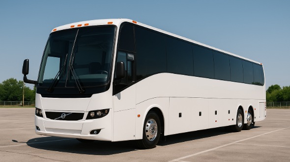 Exterior of Charter Bus Company Peoria's 50 Passenger Party Bus in Peoria